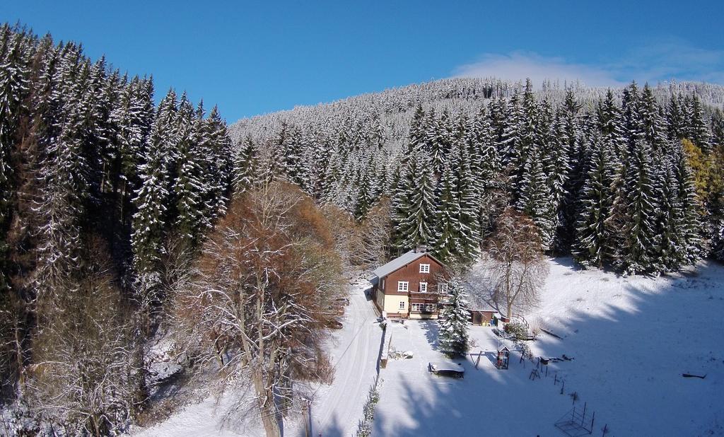 Hotel Myslivna Černý Důl Exterior foto